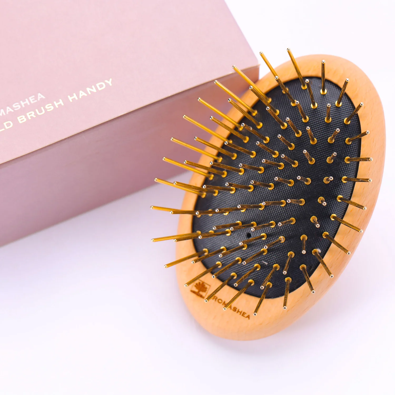 ゴールドヘアブラシ